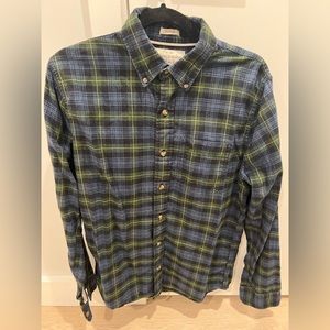 Abercrombie flannel size M